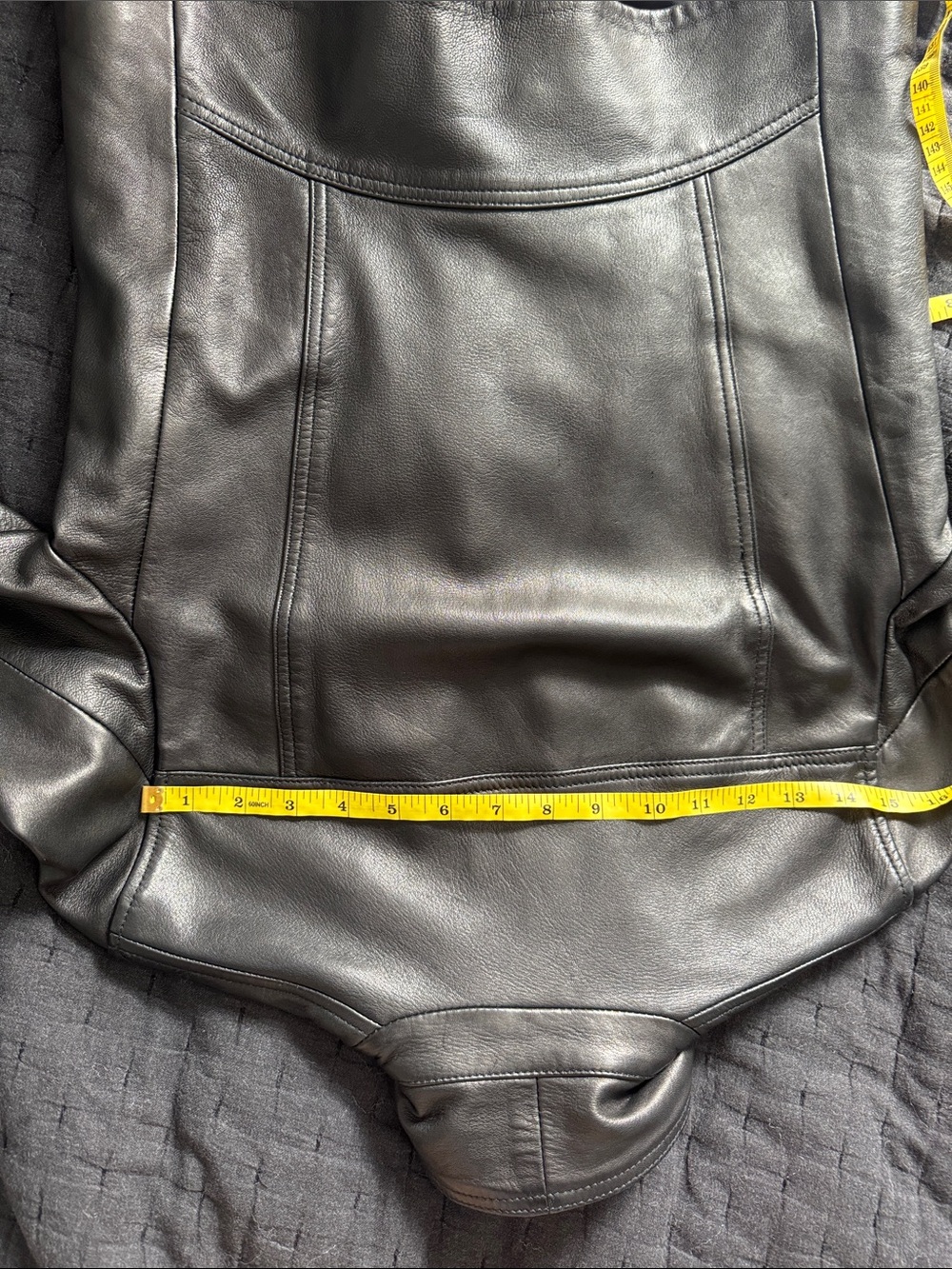 ALLSAINTS. NEW Dalby Slim Fit Leather Biker Jacket - Picture 13 of 13